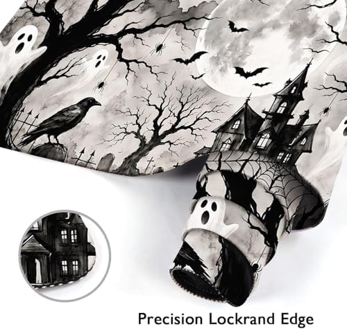 Britimes Large Mouse Pad, Mouse Pad, 31.5 x 15.7 Inch, Halloween Horror