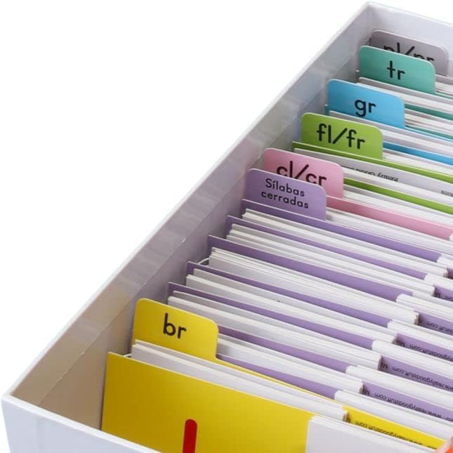 Really Good Stuff Spanish Advanced Syllable Flip Books - Set of 30