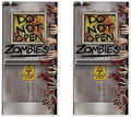 Beistle Zombie Lab Door Covers, 5’ x 30”, 2 Pieces – Plastic for Indoor & Outdoor Use – Easily Display – Halloween Decorations, Horror Front Door Cover, Scary Haunted Decor