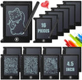 Nezyo 16 Pack 4.5 Inch Mini LCD Writing Tablet for Kids,Black