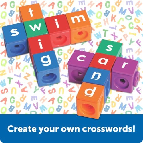 Learning Resources AlphaLink Cubes Activity Set