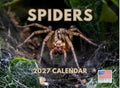 Spider Calendar 2027 Spiders Monthly Wall Calender 12 Month
