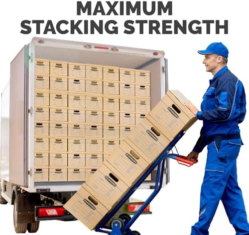 Bankers Box 10-Pack Small Classic Moving Boxes with Reinforced Handles