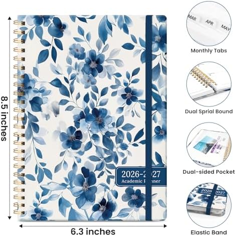 ZOTIA Planner 2026-2027 Jul 2026-Jun 2027 Academic Monthly & Weekly Planner