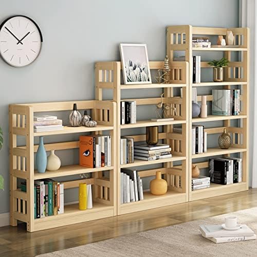 Storage Shelves Indoor 5-Layer Shelf Floor-to-Ceiling File Rack Storage Rack Suitable for Living Room Study Office Storage Display Rack Office Organization,80Cm,50cm