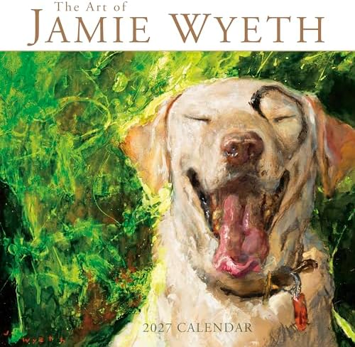 The Art of Jamie Wyeth 2027 Wall Calendar, 16-Month Fine Art & American Realism Painting Calendar, 12" x 12"