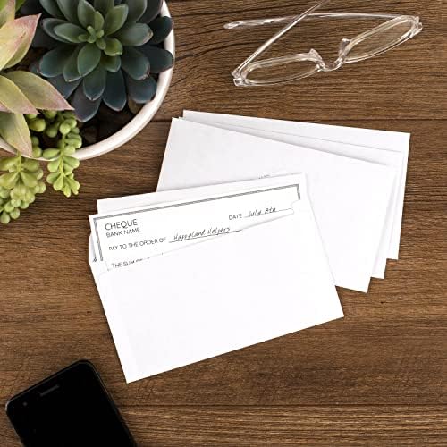 Mead #6-3/4 Envelopes, 3-5/8" x 6-1/2", Security Printed Lining for Privacy, Press-It Seal-It Self Adhesive Closure, White All-Purpose 20-lb Paper Mailing Envelopes (742021), 500 Count (Pack of 5)