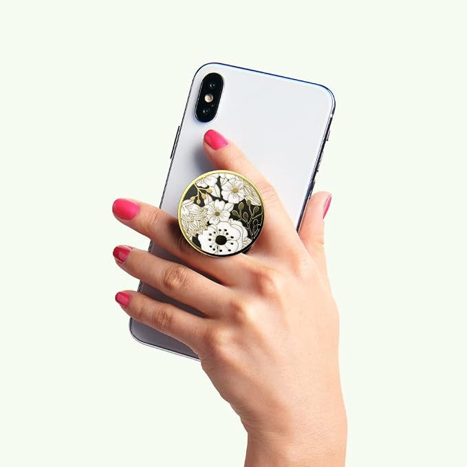 PopSockets Adhesive Phone Grip, Holder- Wild Flowers | Secure Comfortable Hold, Anti-Drop, Kickstand, Phone, Women, Flower, Floral
