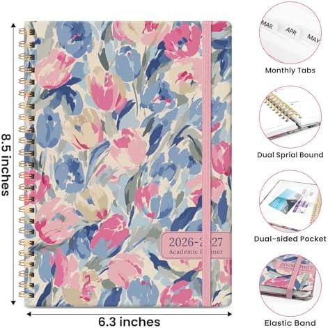 ZOTIA Planner 2026-2027 Jul 2026-Jun 2027 Academic Monthly & Weekly Planner