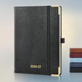 Planner 2026-2027 Weekly & Monthly Planner with Hourly Time Slots, 18 Month Academic Calendar July 2026 – Dec 2027, Vertical Layout, Monthly Tabs, Hardcover Business Agenda, Black