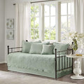 Madison Park Coastal Damask Quilted Daybed Cover Set, 6PC, 39"x75"