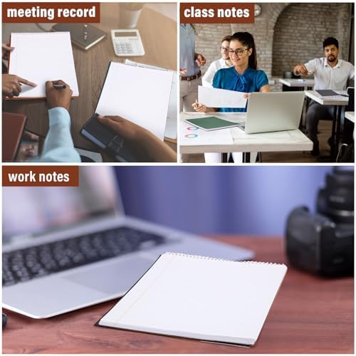 Maitys 6 Pcs Steno Spiral Notebooks, Chic Color, Modern Style