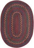 Homespice Jamestown Jute Braided Placemats, Oval 13x19 Set of 6