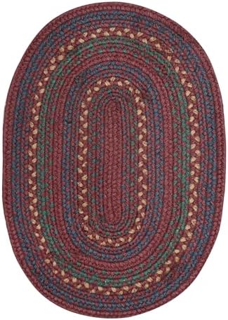 Homespice Jamestown Jute Braided Placemats, Oval 13x19 Set of 6