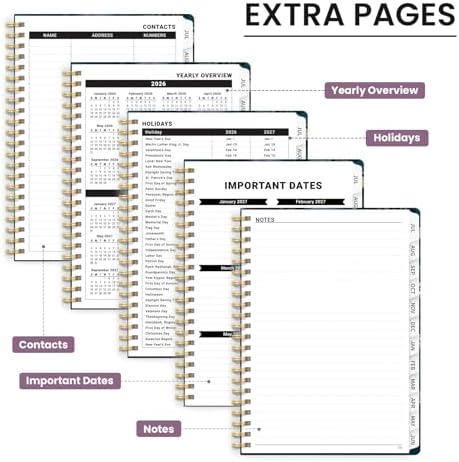 ZOTIA Planner 2026-2027 Jul 2026-Jun 2027 Academic Monthly & Weekly Planner