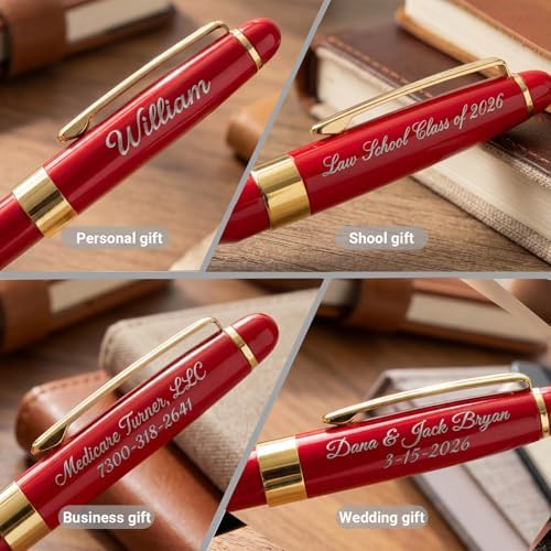 Personalized Business Ballpoint Pens - Quality Pens Metal Body no plastic
