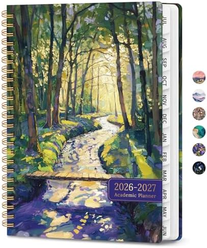 ZOTIA Planner 2026-2027 Weekly & Monthly Calendar Planner Jul 2026-Jun 2027