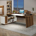 Tribesigns 70.5" L-Shaped Executive Office Desk, Large Computer Desk