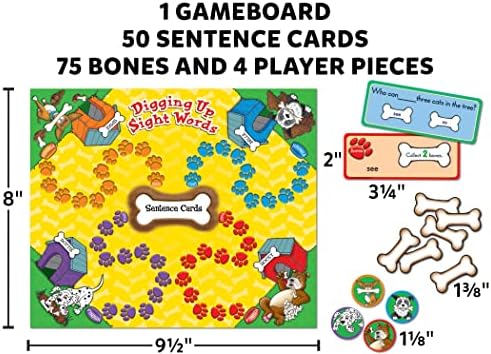 Teacher Created Resources Digging Up Sight Words Game (7812), Multi Color