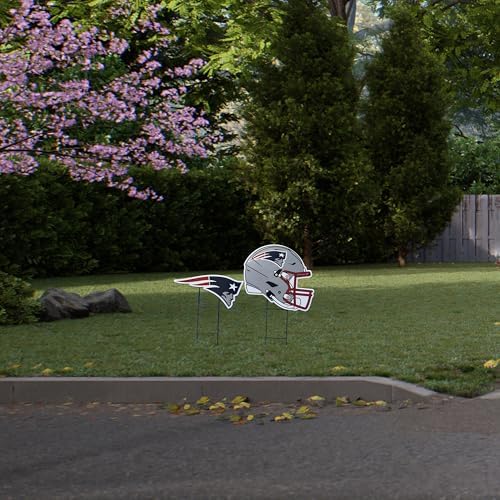 NFL Logo & Helmet 2 Pack Yard Sign Set