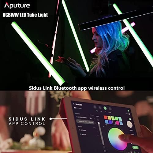 Aputure Amaran T4C RGBWW LED Tube Light,40W 2500K-7500K (120cm)