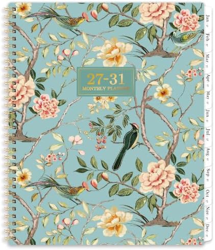 2027-2031 Monthly Planner - 5 Year Planner/Calendar 2027-2031, 9" x 11"