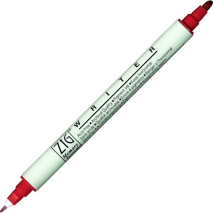 Zig Memory System Writer Dual-Tip Markers, Multicolor, 8-Pack
