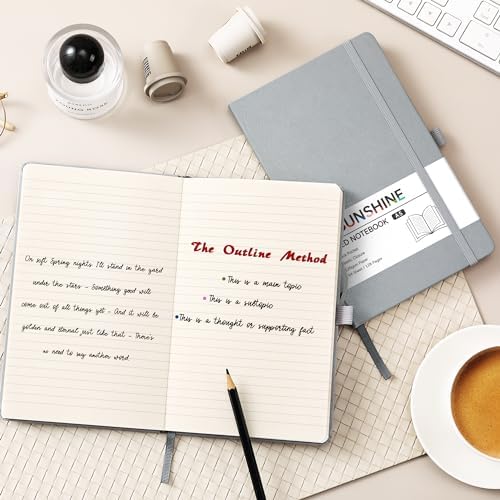 Ruled Notebook/Journal - Classic Lined Journal/Notebook, 5.3'' x 8.26''