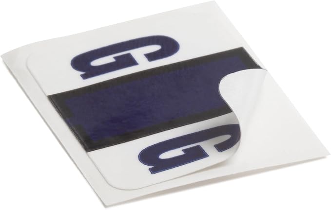 Smead BCCR Bar-Style Color-Coded Alphabetic Label, G, Label Roll, Violet, 500 Labels per Roll, (67077)