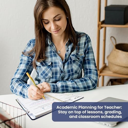 Planner 2026-2027, Jul 2026-Jun 2027 Academic Monthly & Weekly Planner | 6.3" x 8.5" Hardcover Calendar Planner for Women, Spiral Organizer with tabs, School Office Home Supplies, Polaris Retreat
