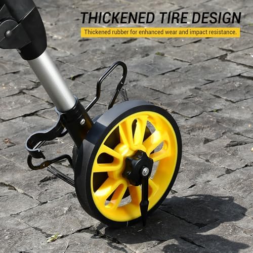 Measuring Wheel: DEKOPRO 6 Inch Digital Measuring Wheels, 4V Measure Wheel in Feet, 99,999Ft/ 99,999M Wheel Measurement Roller with Bag