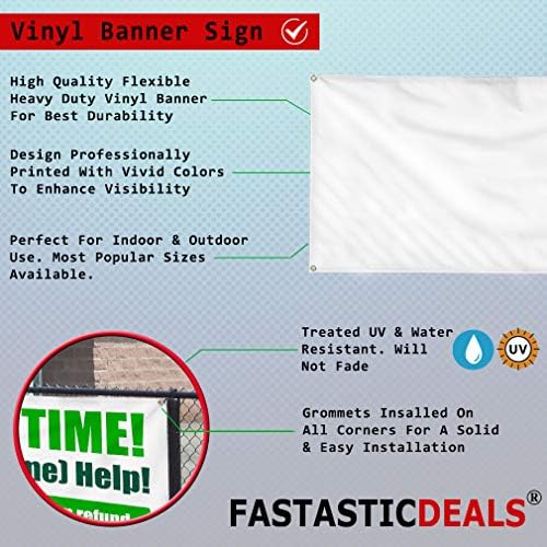 Safety Comes First Arrive Work Safe Vinyl Banner Sign w/Grommets 2 ft x 4 ft
