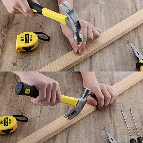 DOWELL 24 pcs Homeowner Tool Set, Home Repair Hand Tool Kit