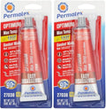 Permatex 27038 Optimum Red High Temperature Gasket Maker, 3 oz (Pack of 2)