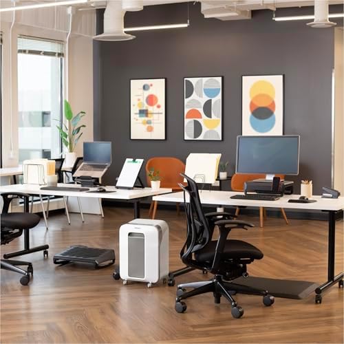 Fellowes Step File Wire Organizer Rack | 6 Sections | Black | 72613 | Pack of 4