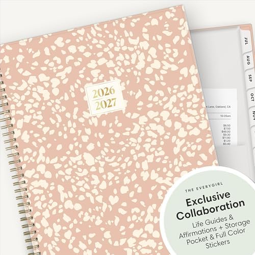 Blue Sky 2026-2027 Weekly & Monthly Academic Planner, 8.5"x11", Bengala