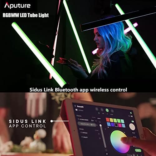 Aputure Amaran T2C RGBWW LED Tube Light,20W 2500K-7500K (60cm)