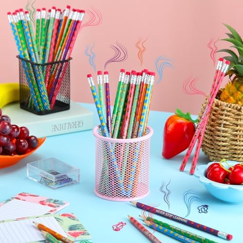 Gersoniel 60 Pcs Scented Pencils Bulk for Kids, Inspirational