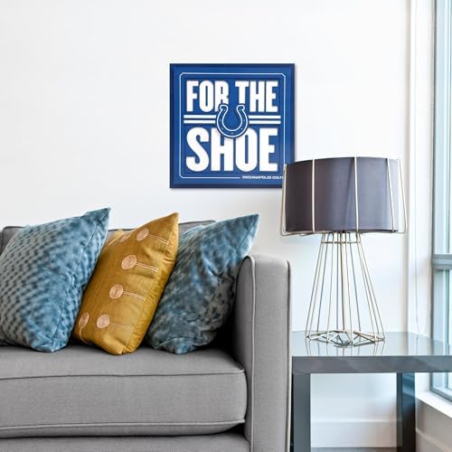 YouTheFan NFL Indianapolis Colts Slogan Series 3D Wall Art