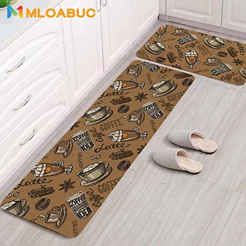 Kitchen Rugs and Mats Set of 2,Floor Mats for Home Kitchen Decor Mat
