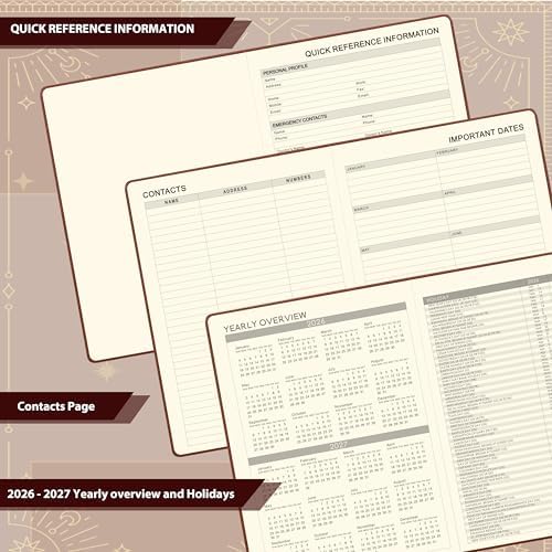 Planner 2026-2027, Academic Planner 2026-2027, 9" x 11"