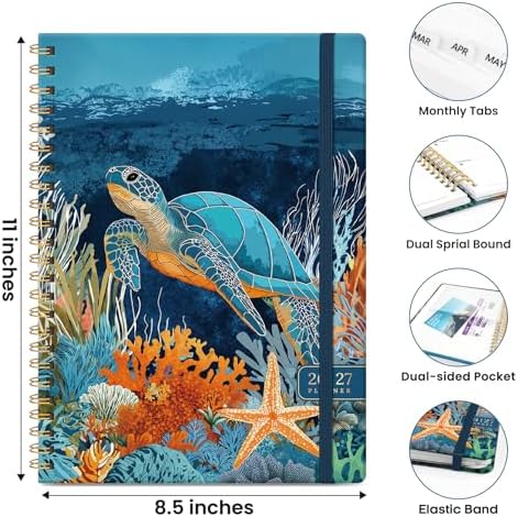 ZOTIA Planner 2026-2027 Weekly & Monthly Calendar Planner Jul 2026-Jun 2027