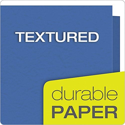 Oxford Twin Pocket Folders with Fasteners, Letter Size, Royal Blue, 25 per Box (57712)