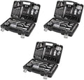 AmazonBasics 131-Piece General Household Hand Tool Set (Pack of 3)