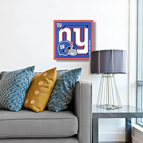YouTheFan NFL New York Giants 3D Logo Series Wall Art