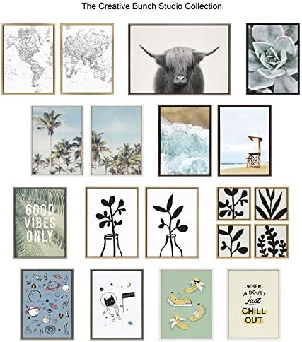 Kate and Laurel Blake This Week Framed Pink Printed Glass Dry Erase Wall Art by The Creative Bunch Studio, 18x24 Gold, Weekly Calendar Printed Glass Wall Organizer