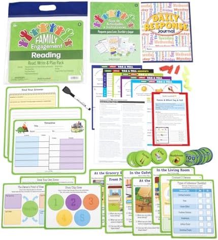Really Good Stuff Family Engagement Reading, Read, Write & Play Pack