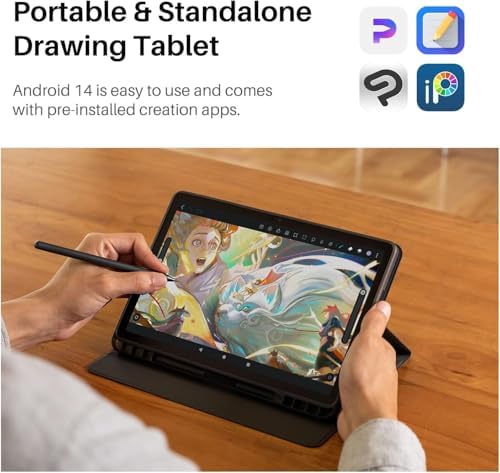 HUION KAMVAS Slate 11 Standalone Drawing Tablet No Computer Needed, 10.95"