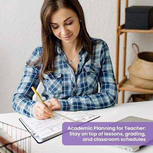 Planner 2026-2027, Monthly & Weekly Jul 2026-Jun 2027 Calendar Book | 6.3" x 8.5", Hardcover Spiral Planner with Tabs, School & Daily Pretty Agenda for Women, Students, Teachers, Shadow Garden