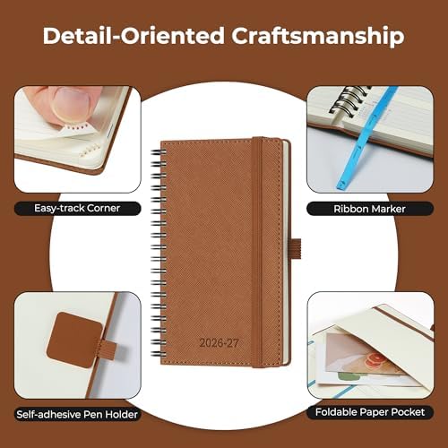 Planner 2026-2027 Daily Daily Weekly and Monthly,6.5"x3.75"